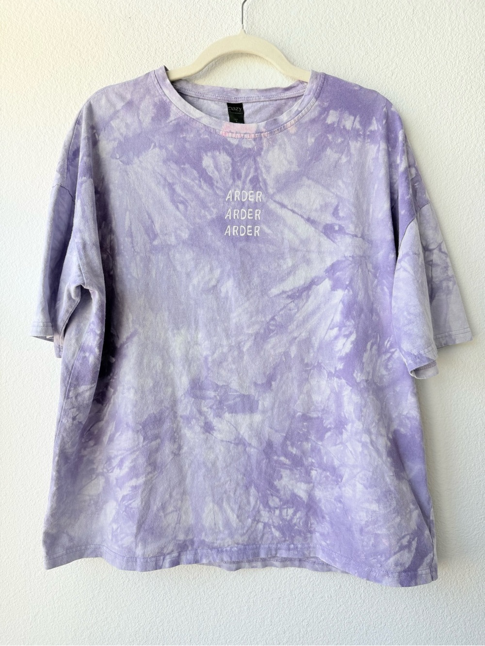 Lavender Tie-Dye Short Sleeve Tee